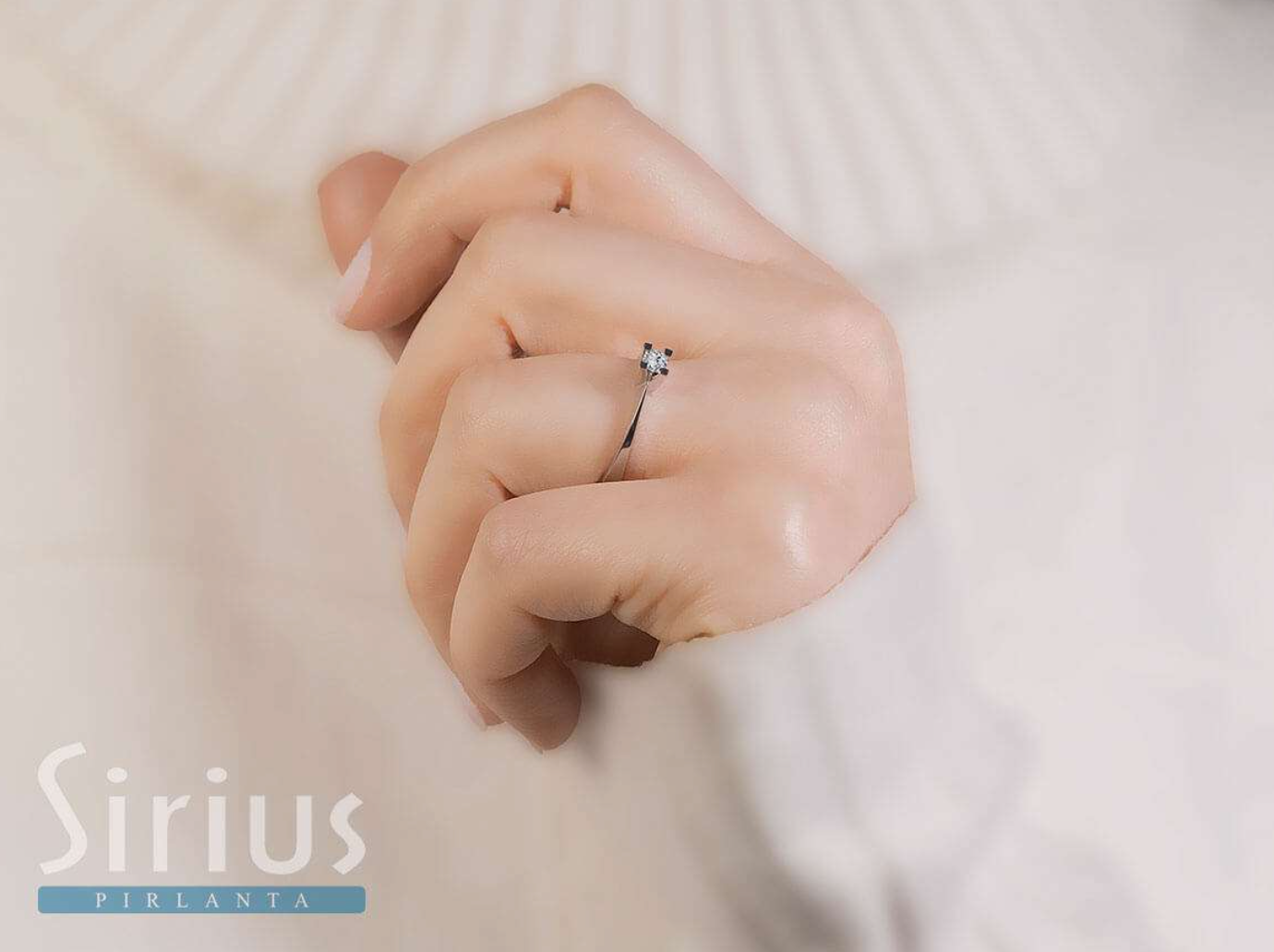 0.16 carat solitaire diamond ring