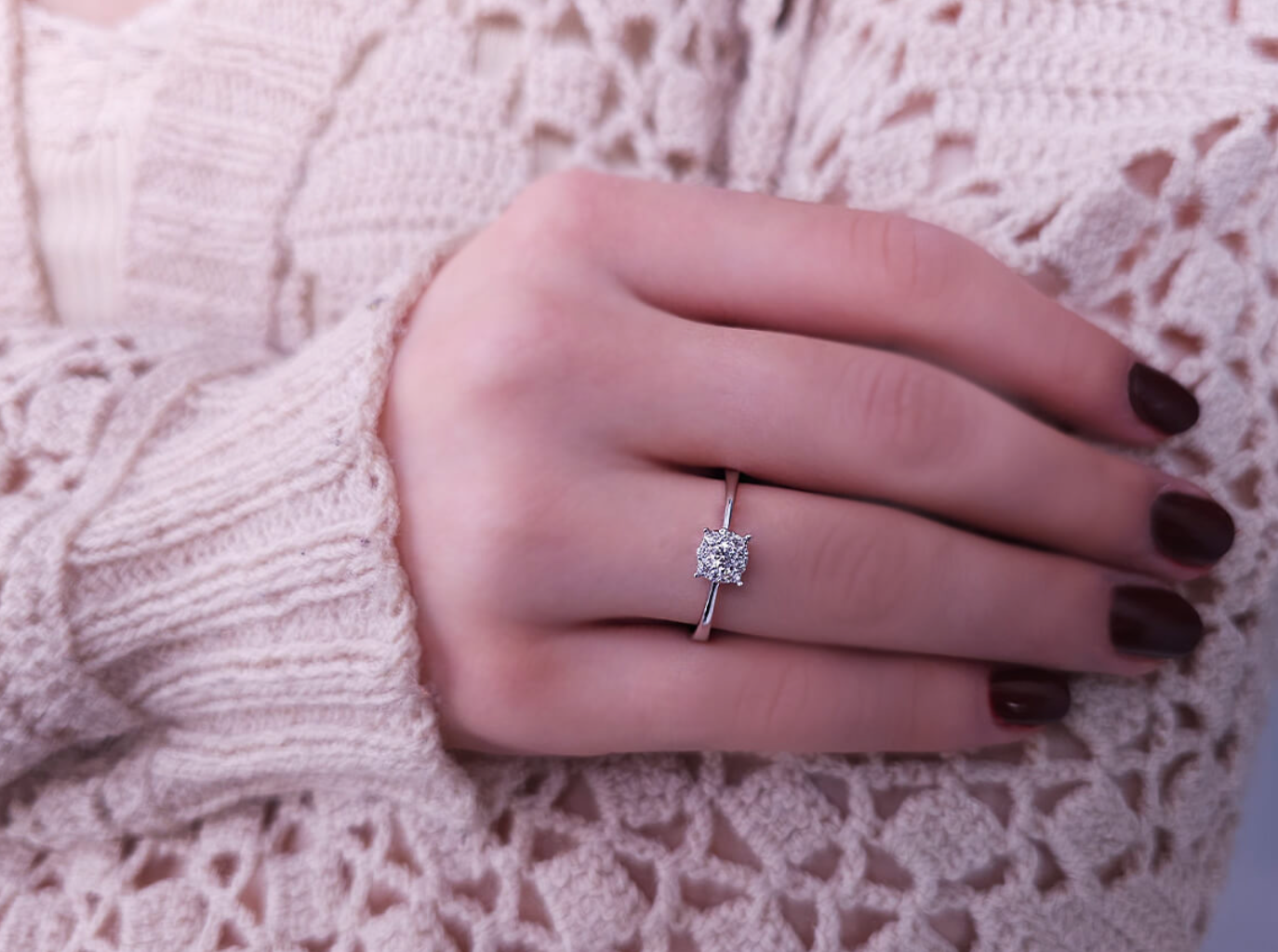 0.70 Carat Diamond Solitaire Effect Ring