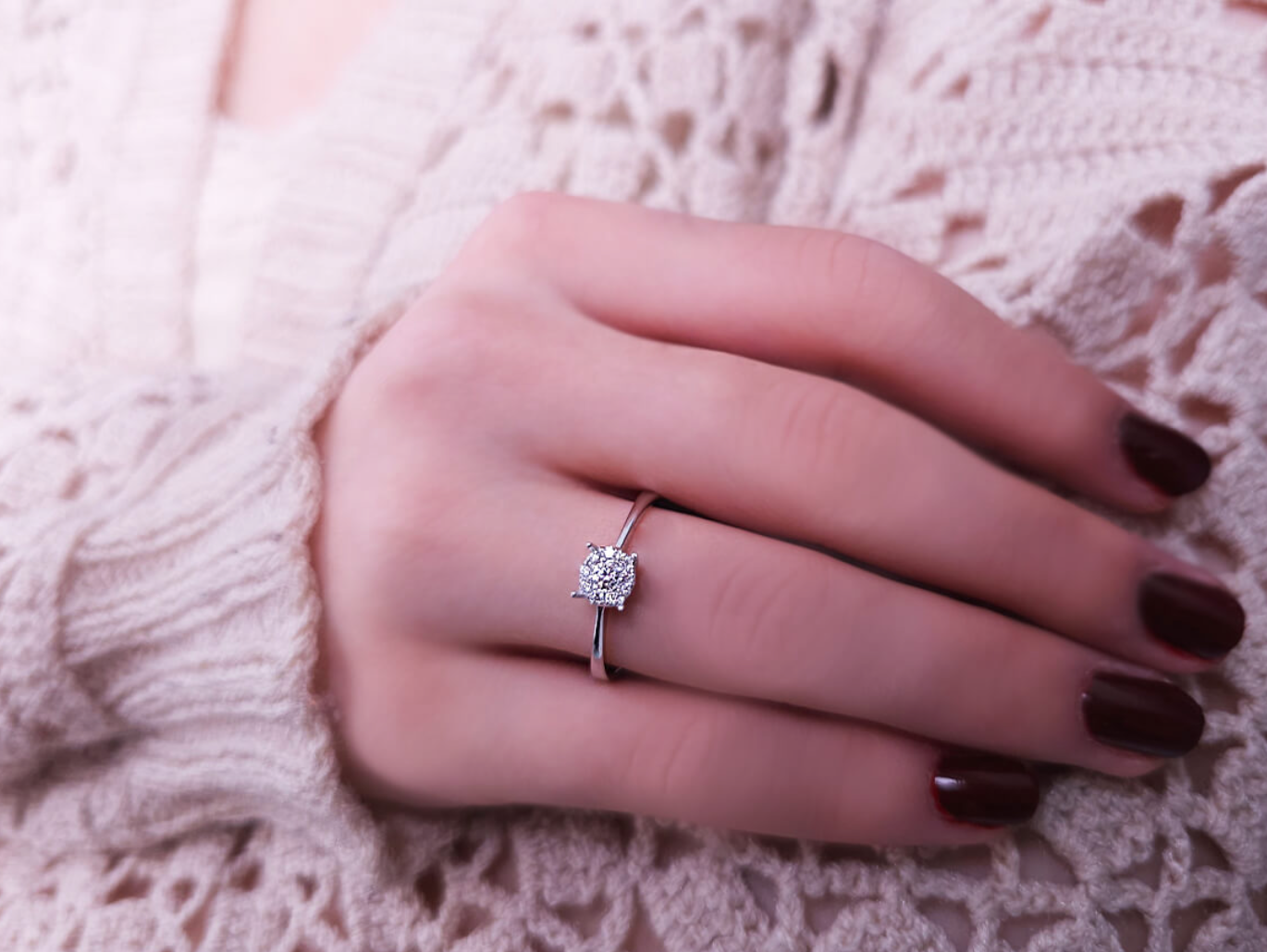 0.70 Carat Diamond Solitaire Effect Ring