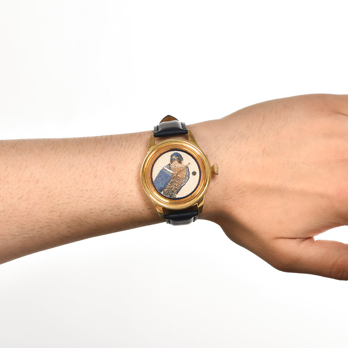 Montre en Mosaïque d'Oiseau