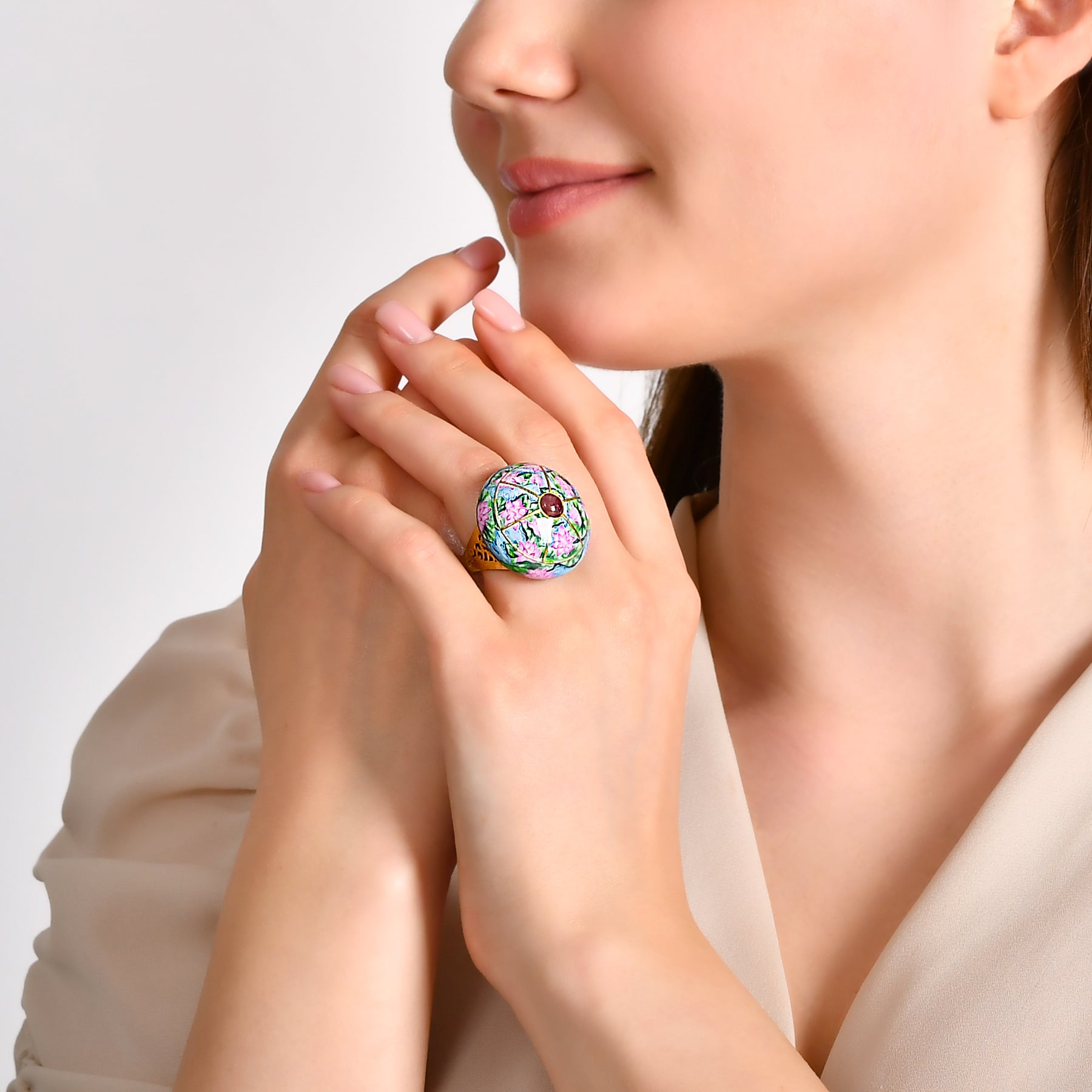 Bague Lotus
