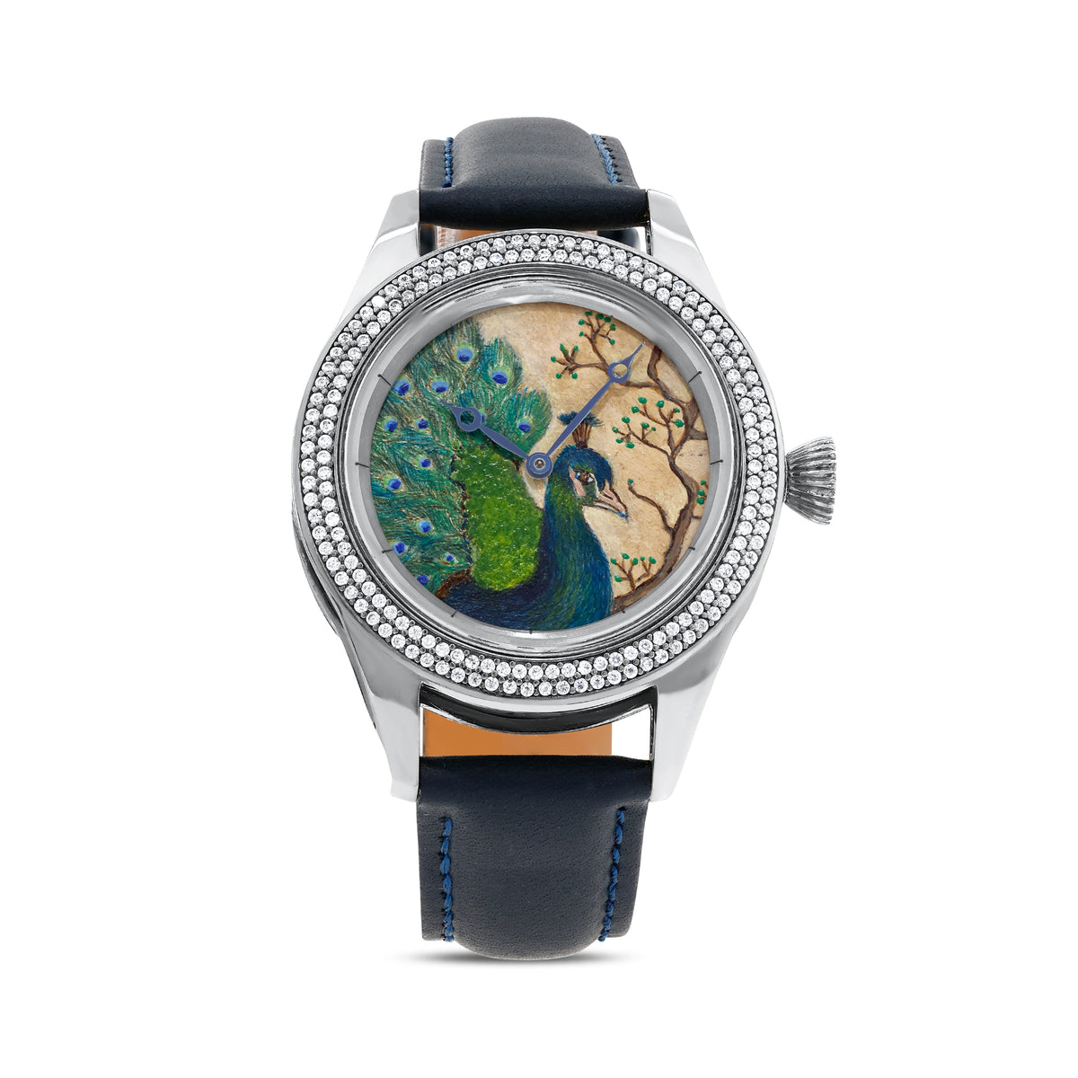Montre avec Motif de Paon