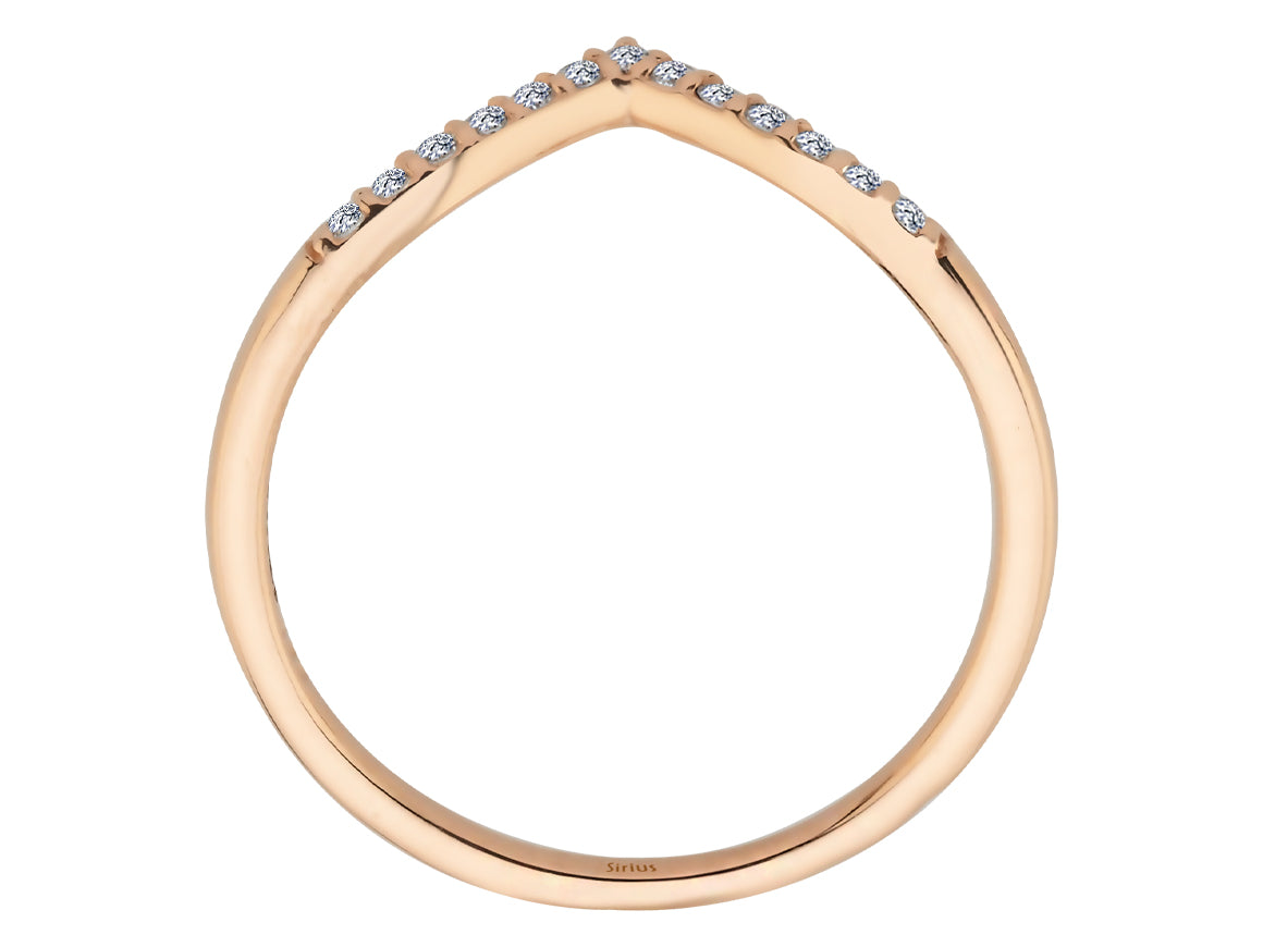 Birgie Diamant-V-Ring