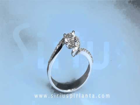 Bague de fiançailles halo de diamants de 0,78 carat