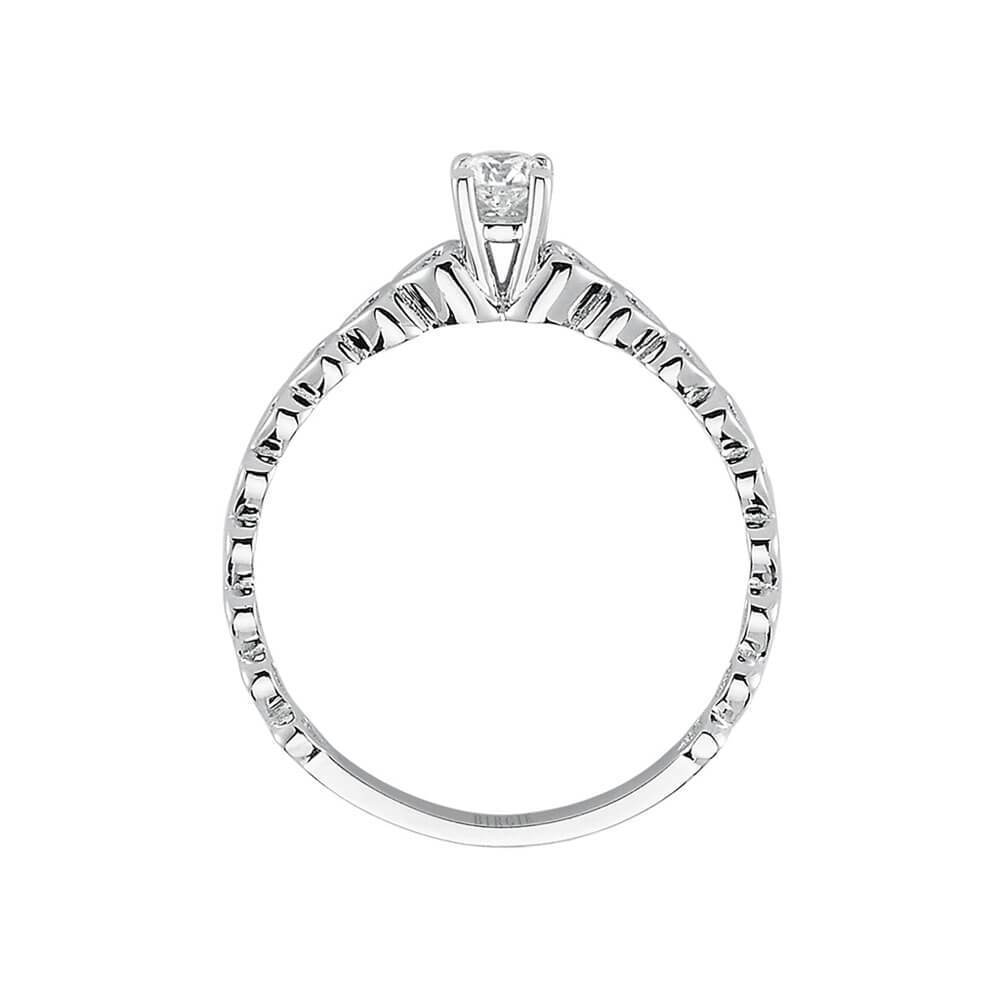Bague solitaire diamant 0,15 carat