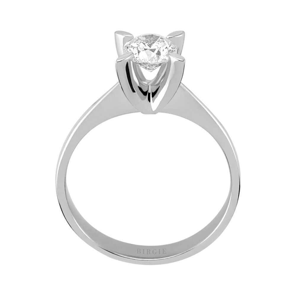 Bague solitaire diamant couleur G 0,60 carat