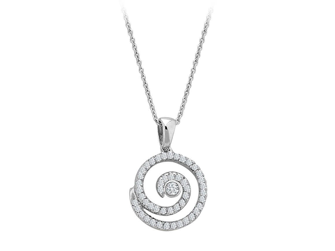 Diamond Lava Necklace