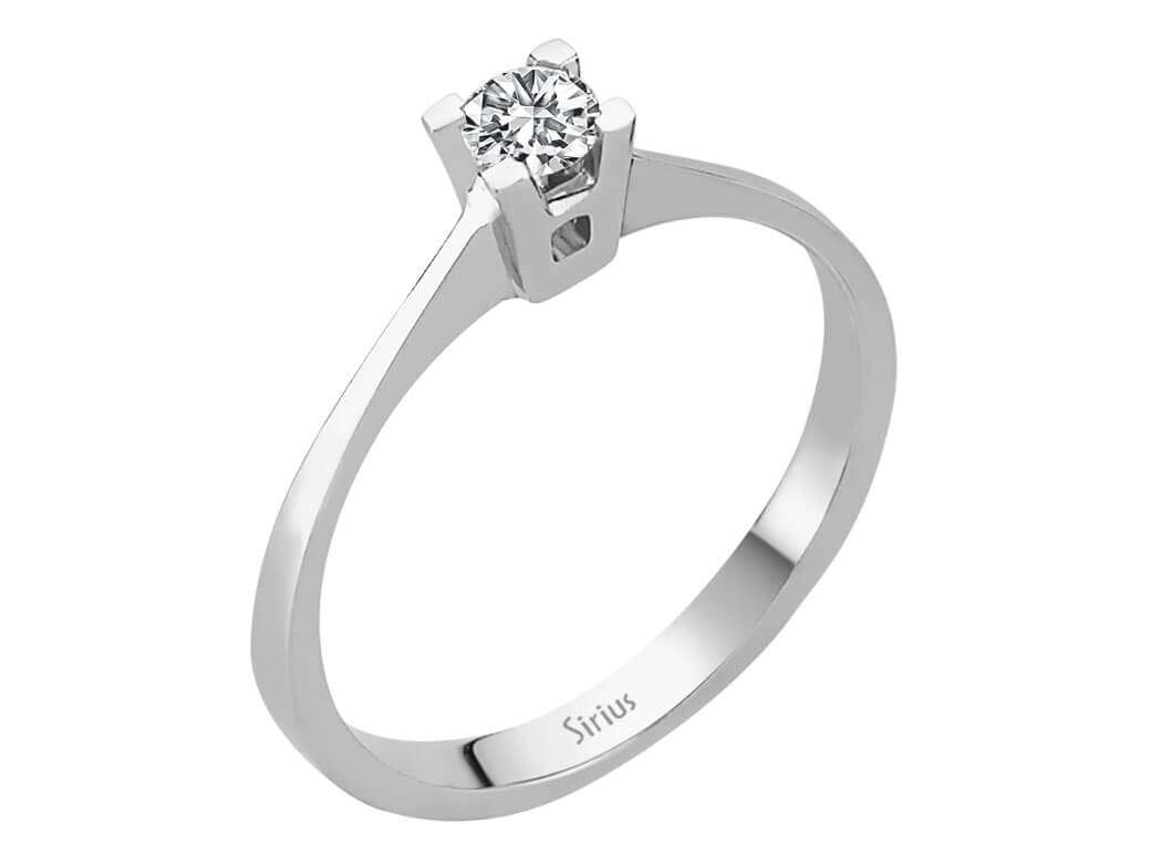 0.14 Karat Diamant Solitär Ring