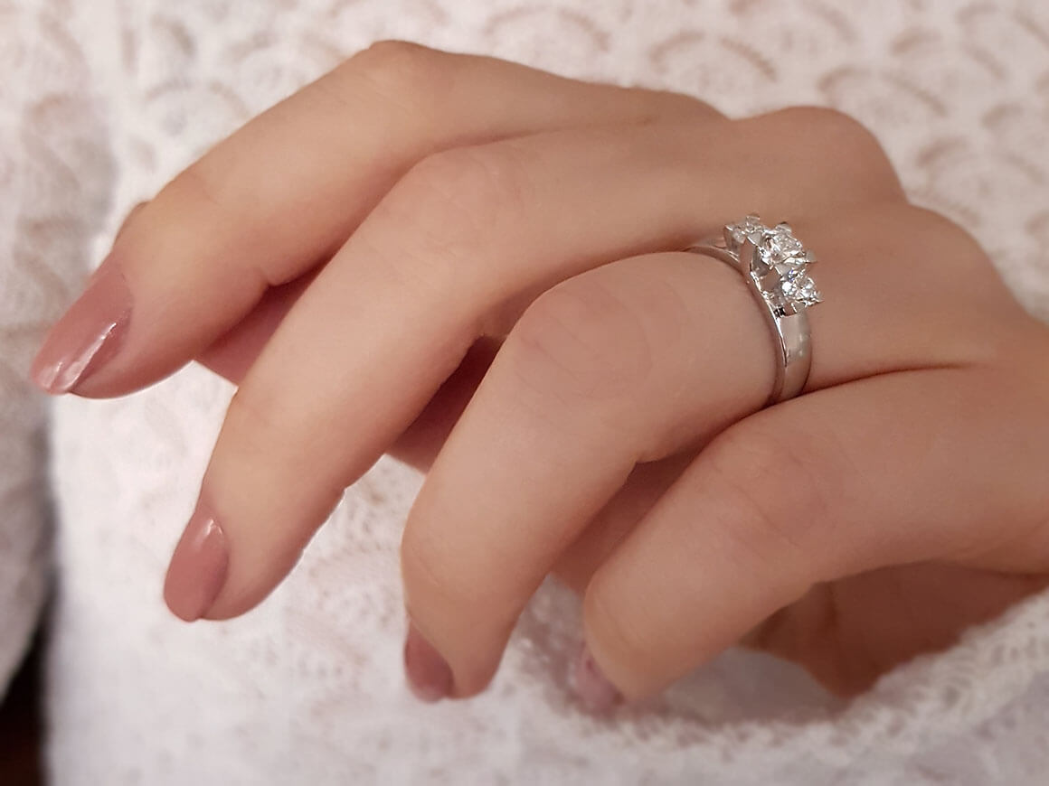 Bague Tria Diamant 0,75 Carat