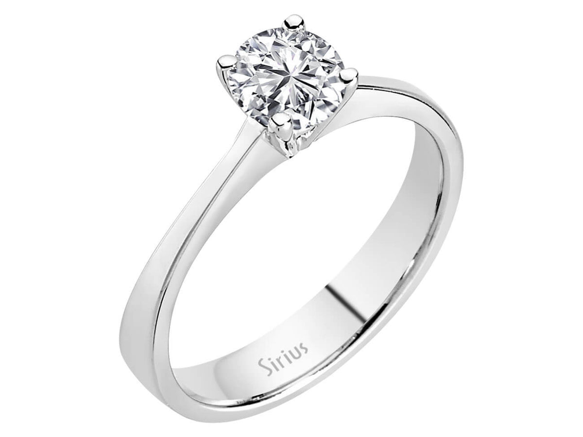Bague solitaire diamant 0,71 carat