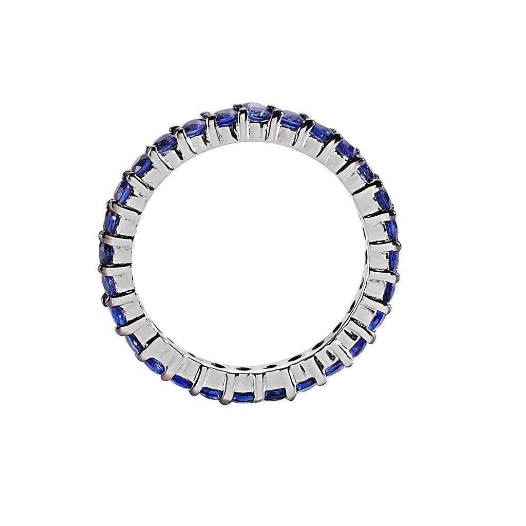 Sapphire Eternity Alliance Ring