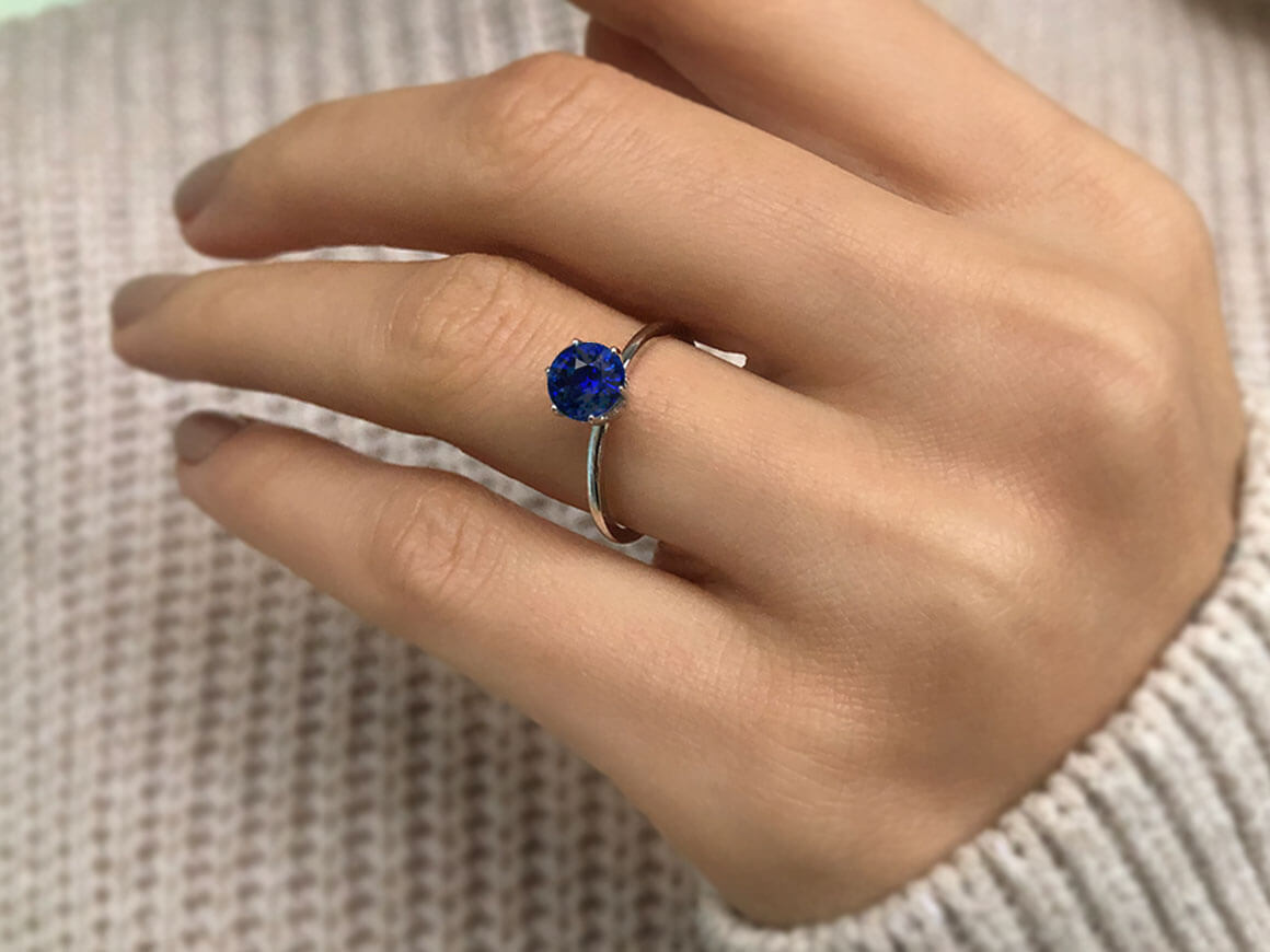 Bague Sonora Diamant et Saphir