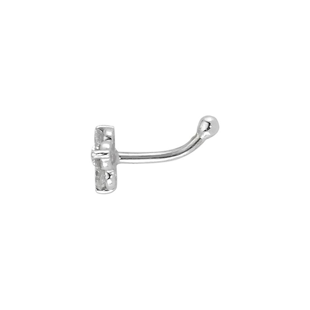 Piercing de nez tria en diamant de 0,09 carat au total