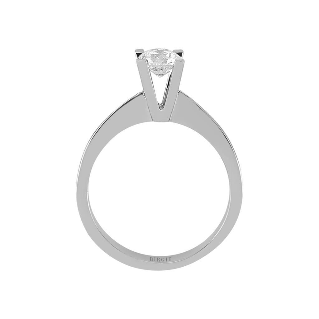 Bague solitaire diamant 0,54 carat