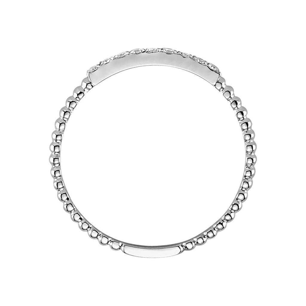 Alliance diamant 9 pierres