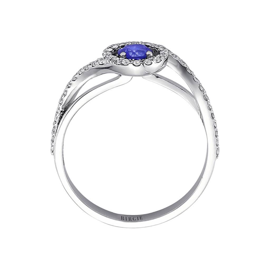 Diamond and Sapphire Ring