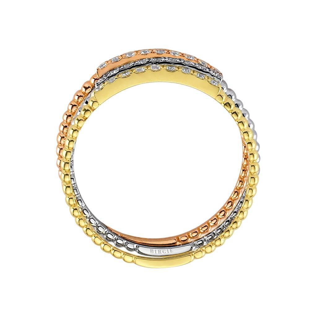 Alliance demi-ronde Diamond Tria