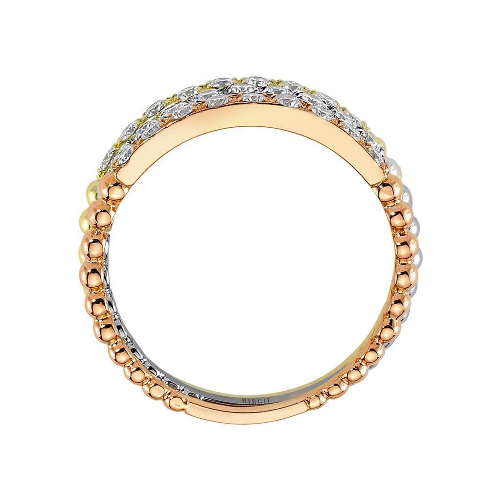 Alliance demi-ronde Diamond Tria