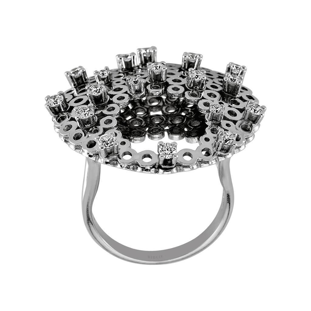 Diamond Crescent Ring