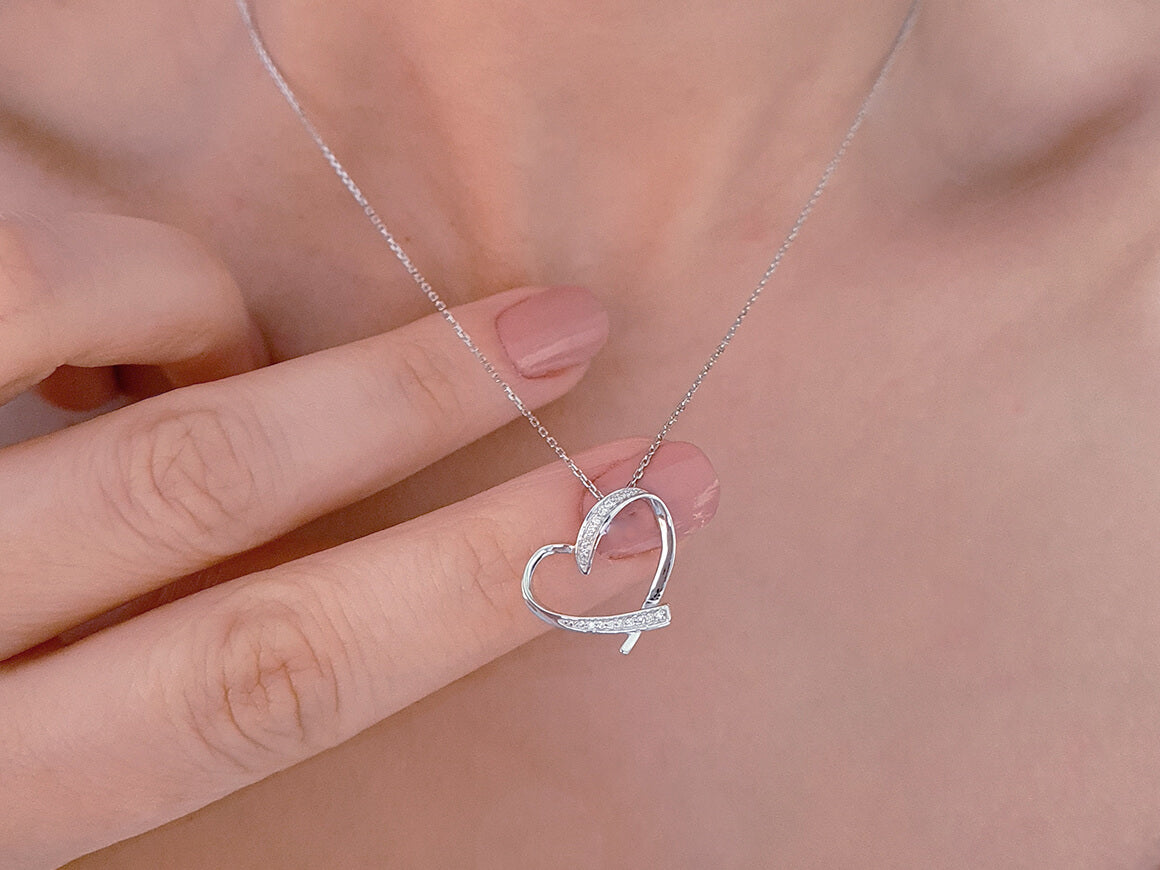 Diamond Heart Necklace