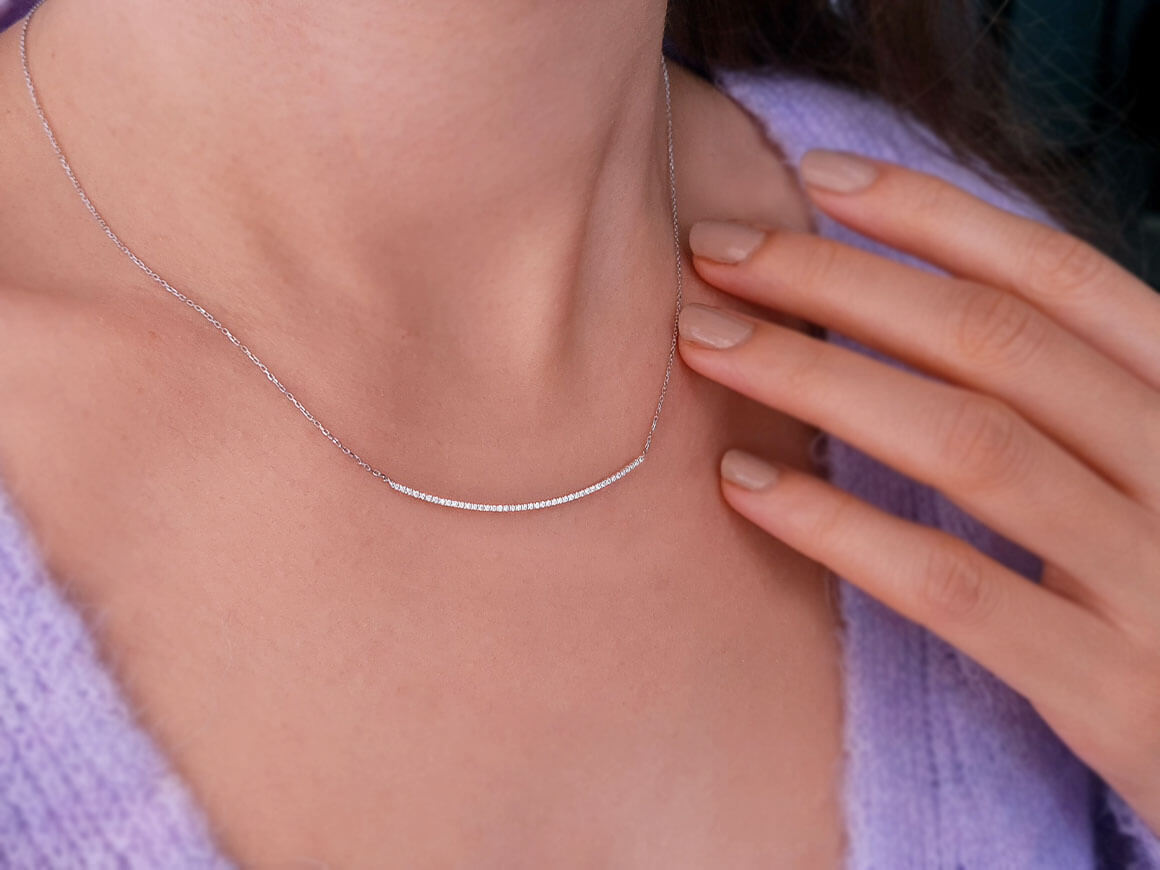 Collier Tennis Diamant