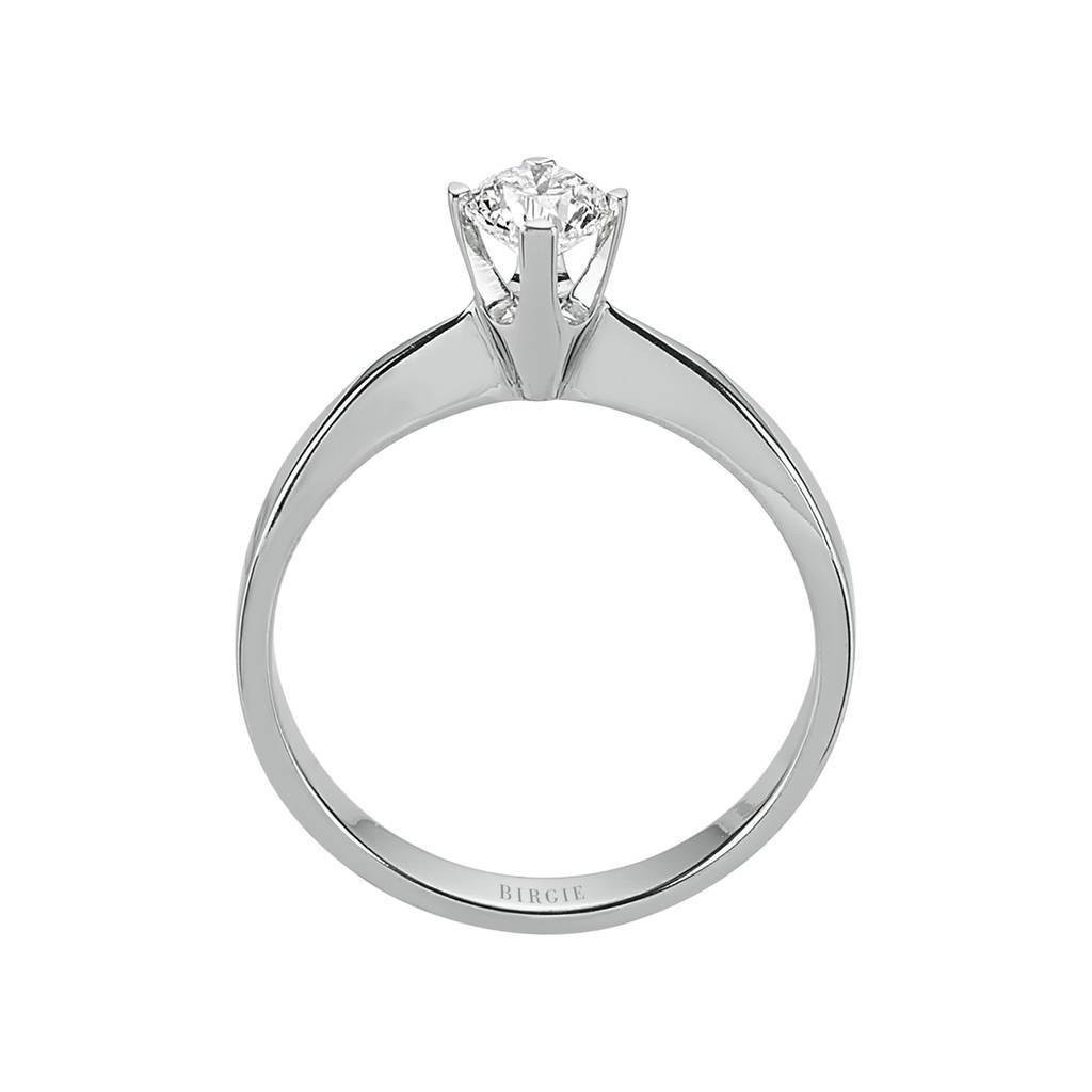 Bague solitaire diamant 0,43 carat