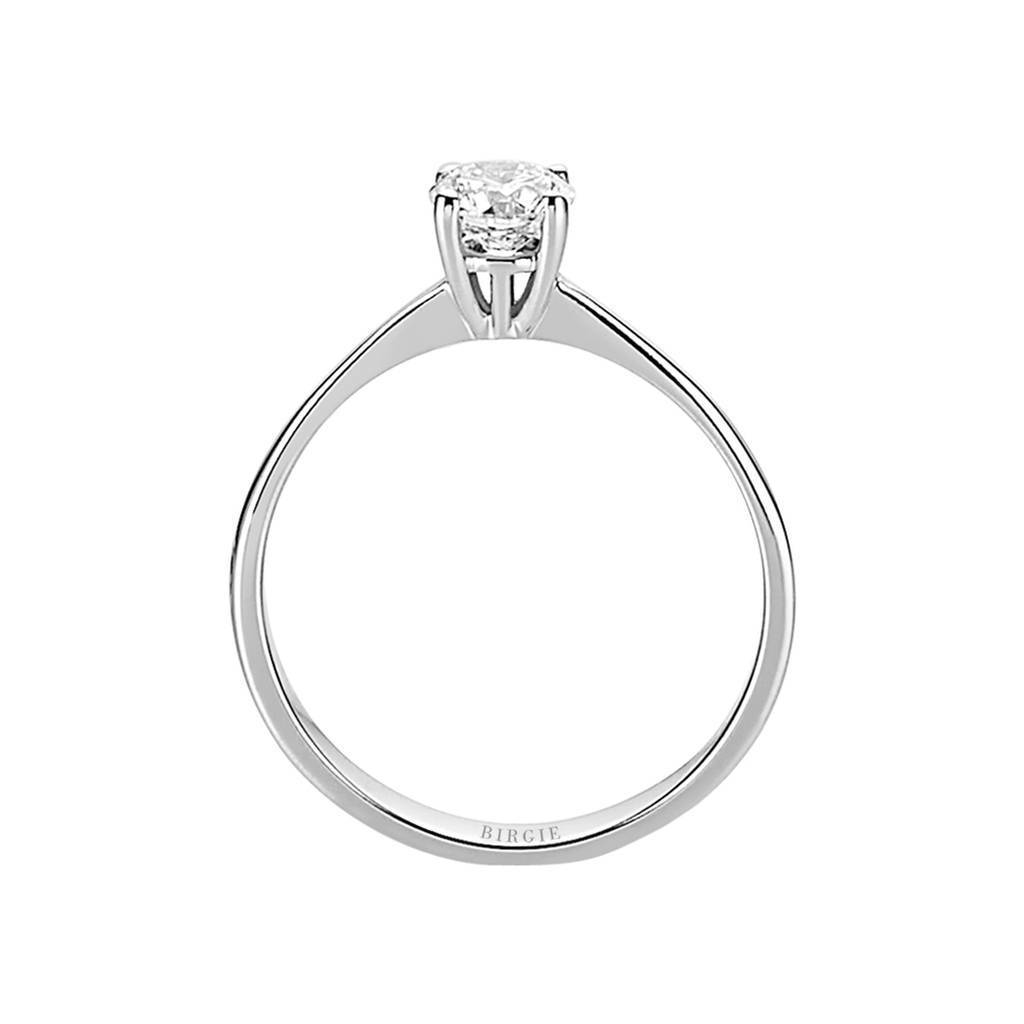 Bague solitaire diamant 0,51 carat