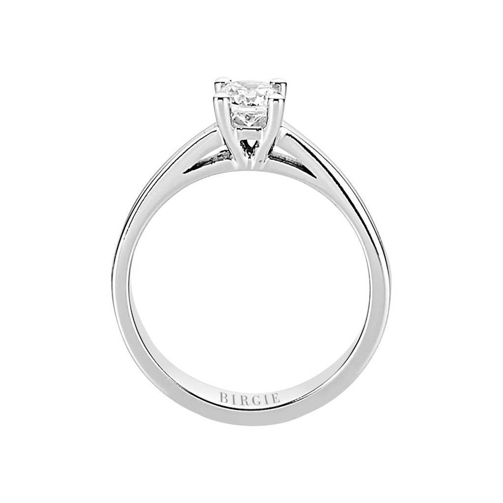 Bague solitaire diamant 0,47 carat