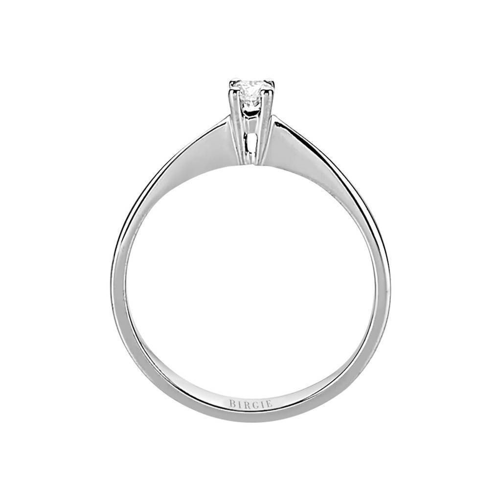 0.11 carat diamond solitaire ring