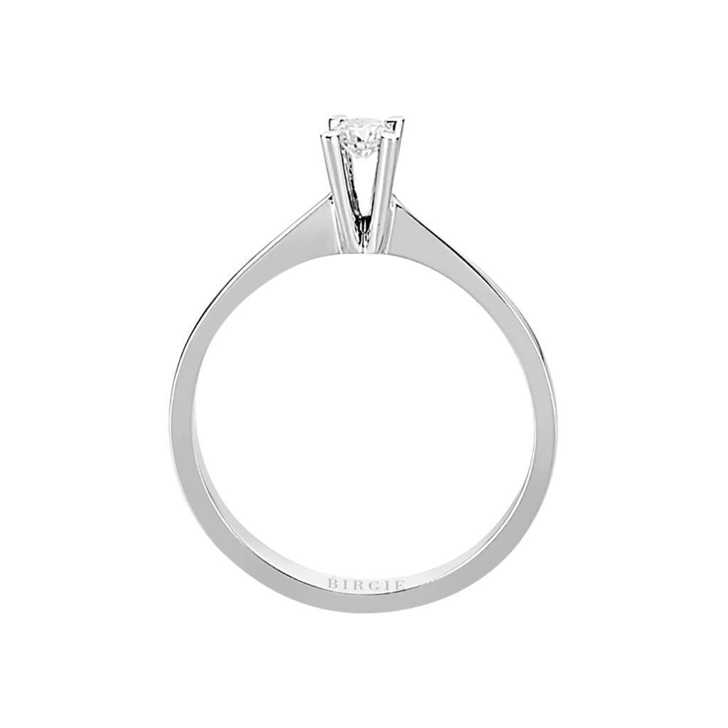 0.09 Karat Diamant Solitär Ring