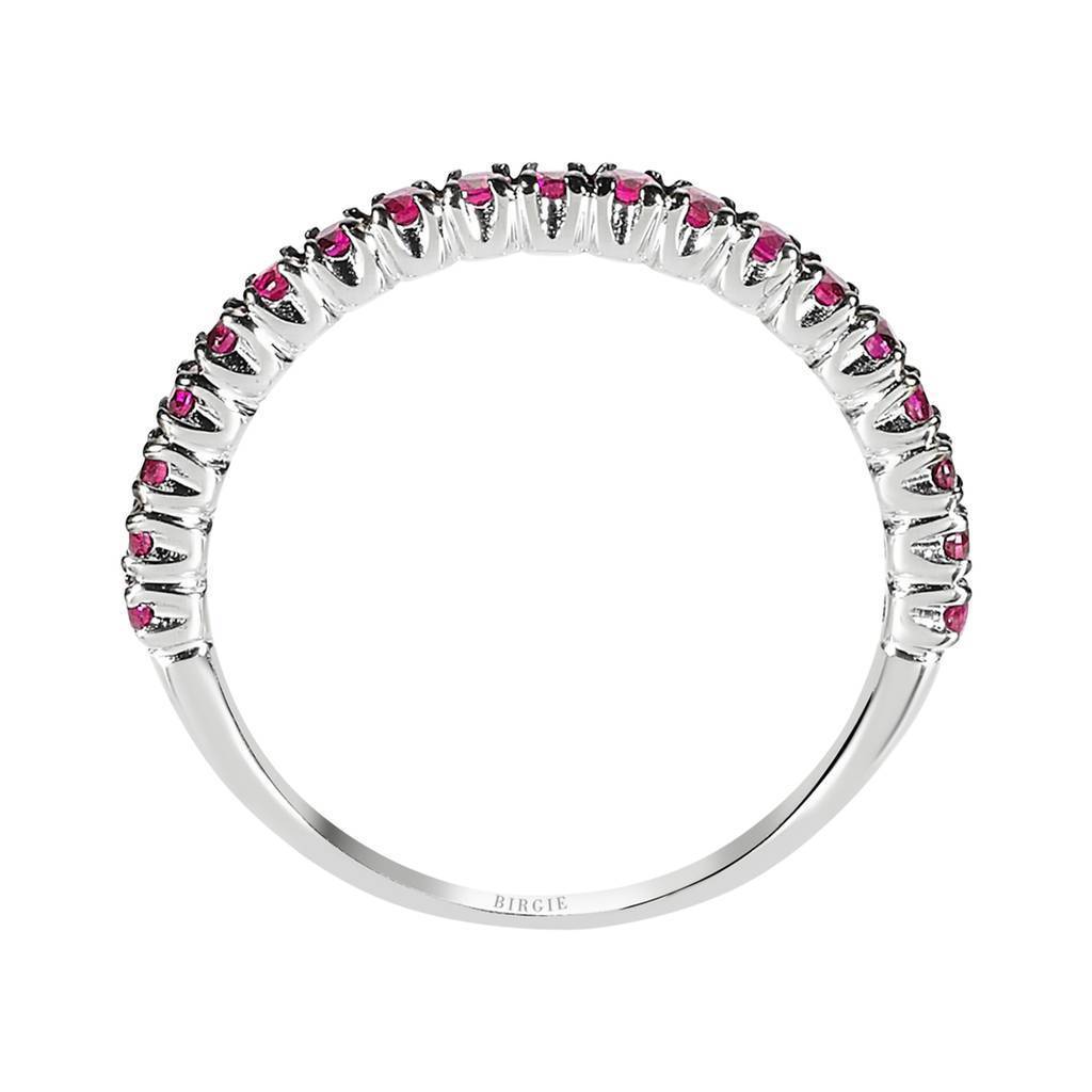 Alliance Rubis Demi-Rond