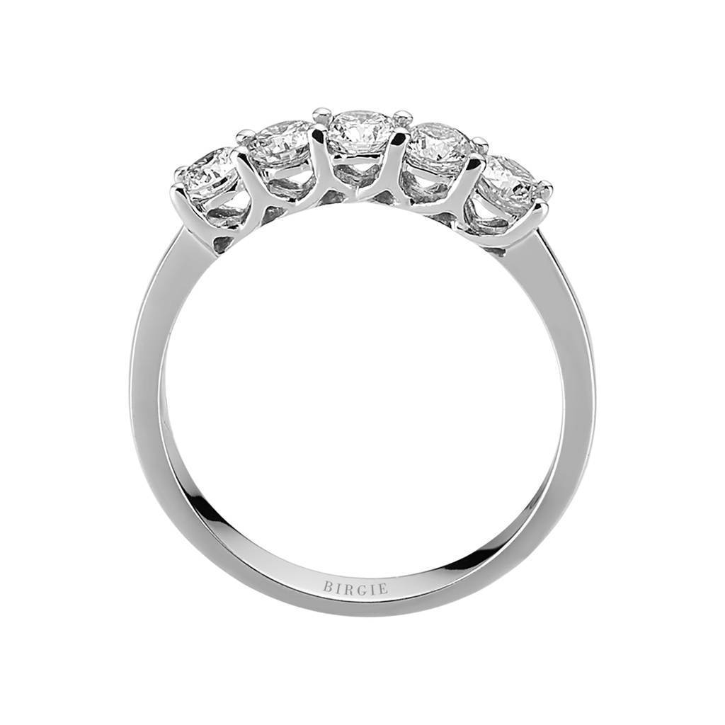 0.81 Carat Diamond 5 Stone Alliance