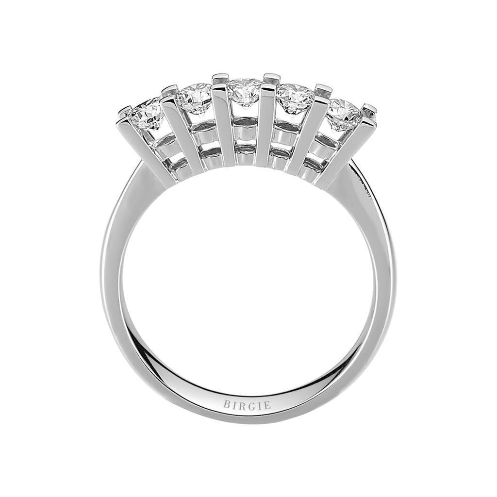 0.80 Carat Diamond 5 Stone Alliance