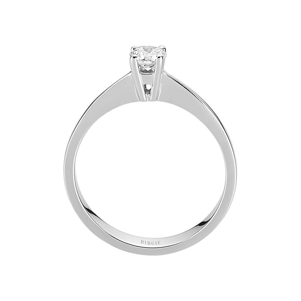 Bague solitaire diamant 0,32 carat