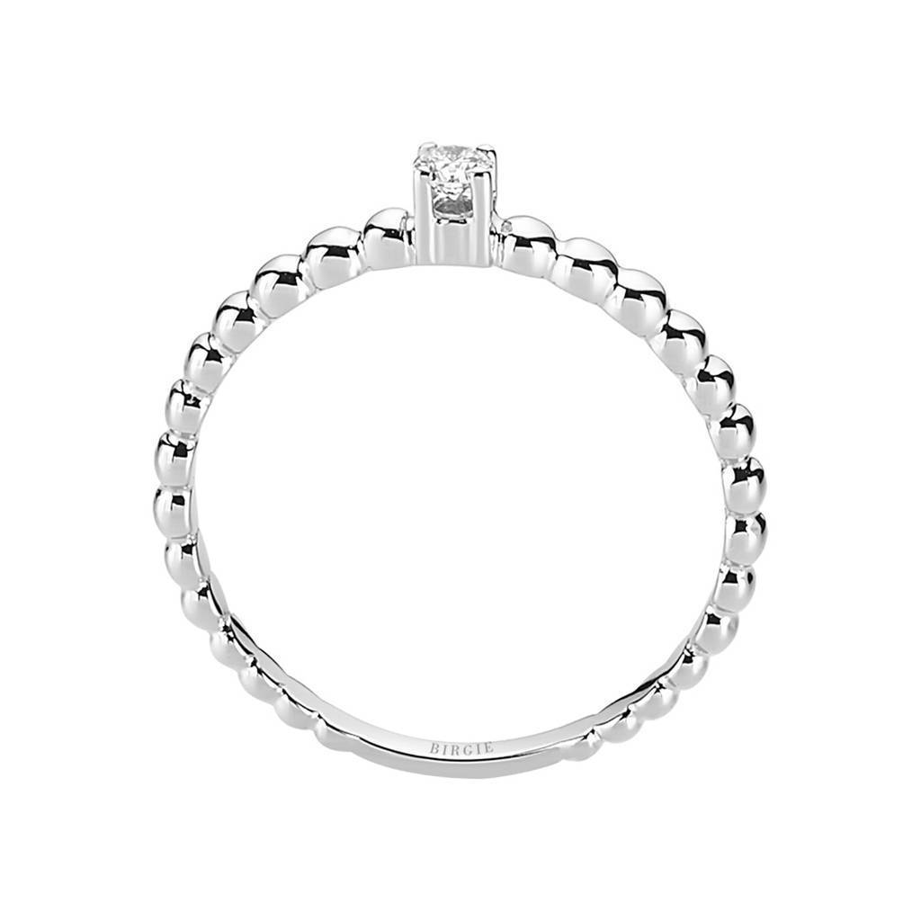 0.07 carat diamond solitaire ring