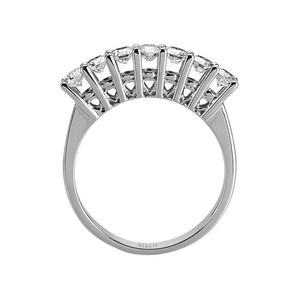Alliance 7 pierres diamant 0,95 carat