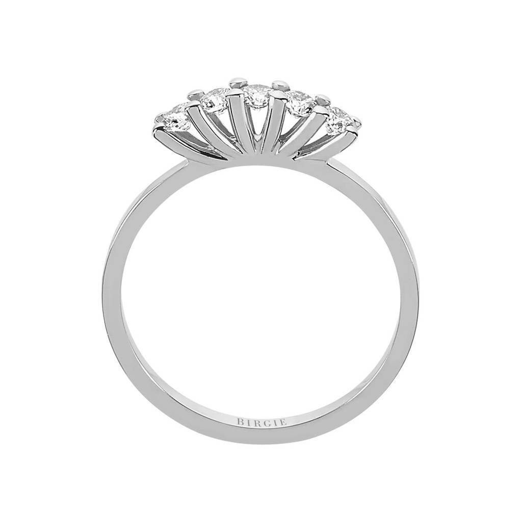 0.37 Carat Diamond 5 Stone Alliance