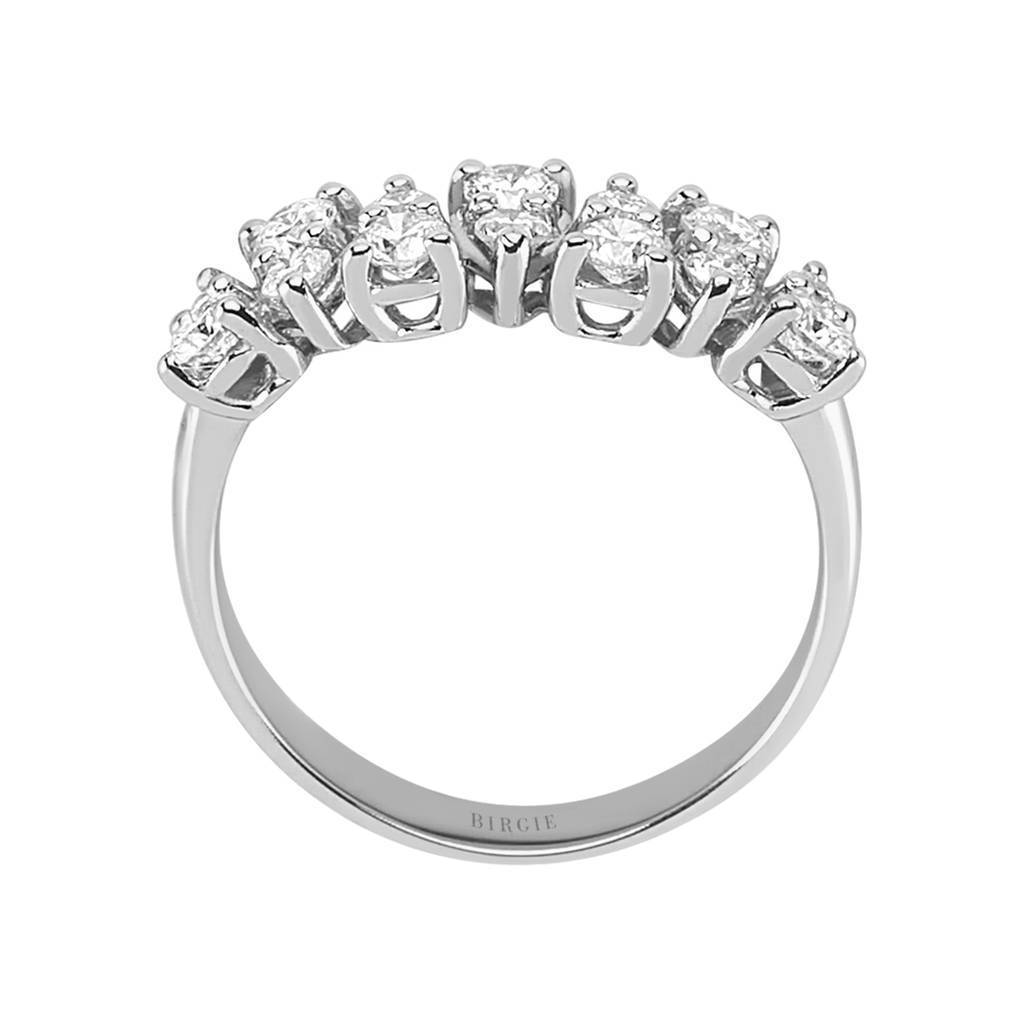 Bague effet diamant goutte d'eau