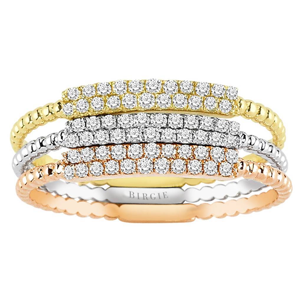 Alliance demi-ronde Diamond Tria