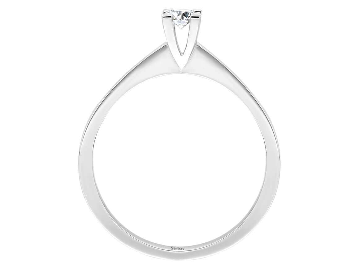 0.09 carat diamond solitaire ring