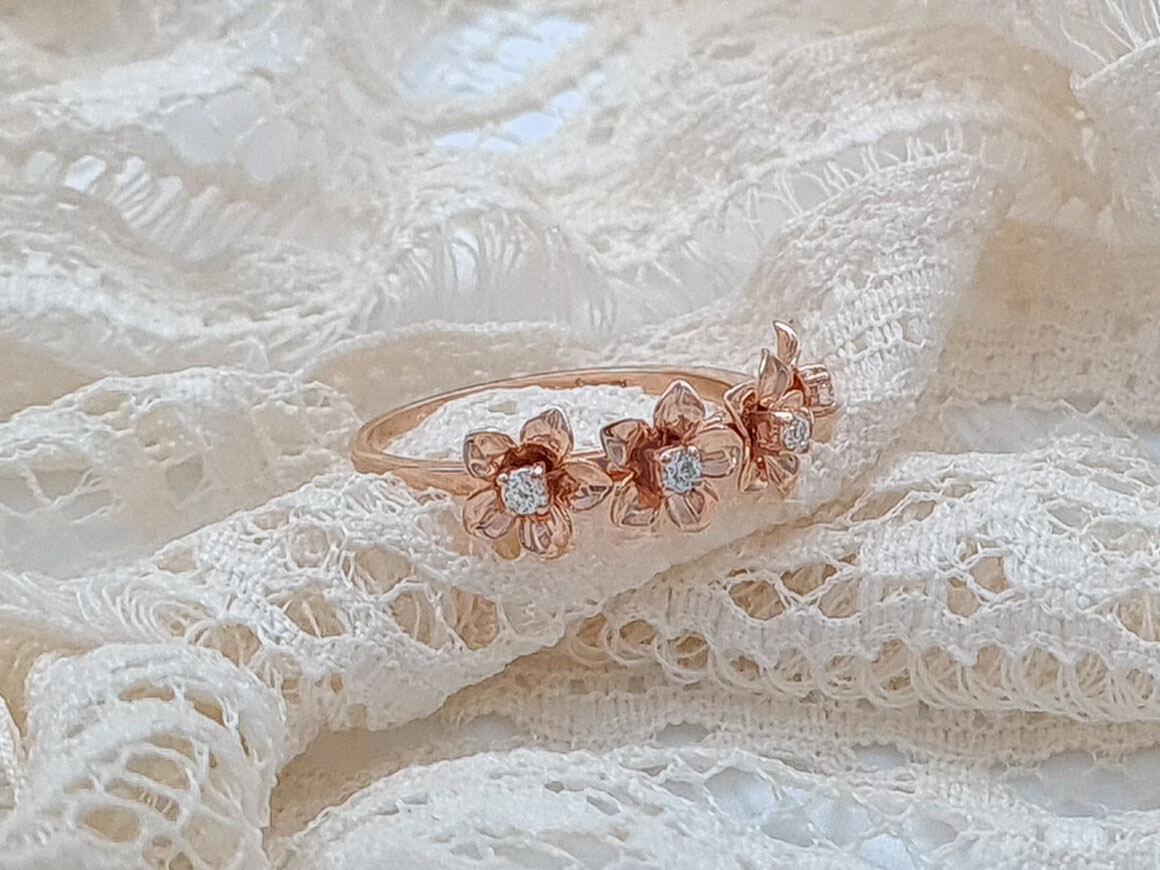 Bague Gardénia Diamant