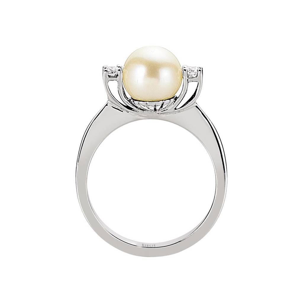 Diamond and Pearl Ring