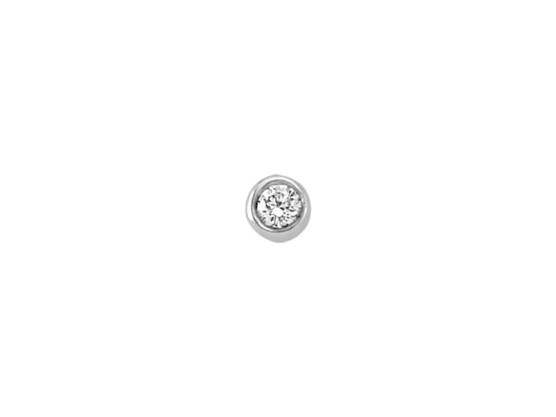 Piercing de nez en diamant de 0,02 carat