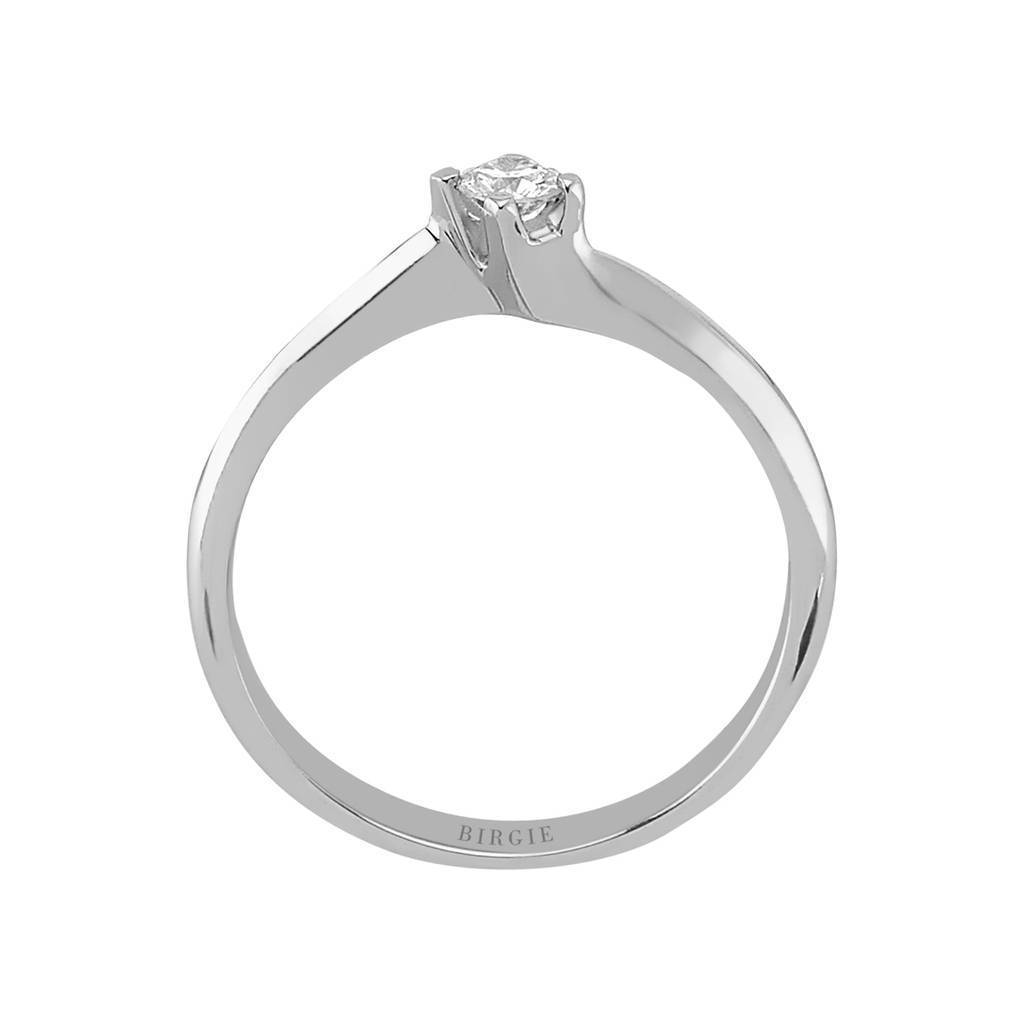 0.13 carat solitaire diamond ring