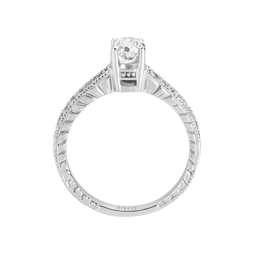 Bague solitaire diamant 0,61 carat
