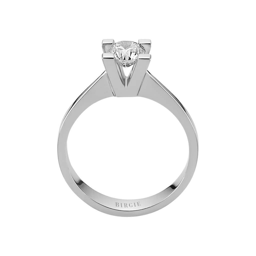 Bague solitaire diamant 0,63 carat