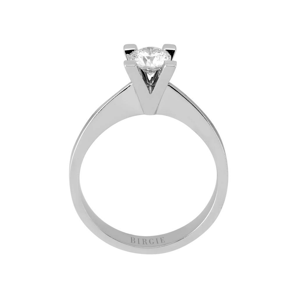 Bague solitaire diamant 0,53 carat