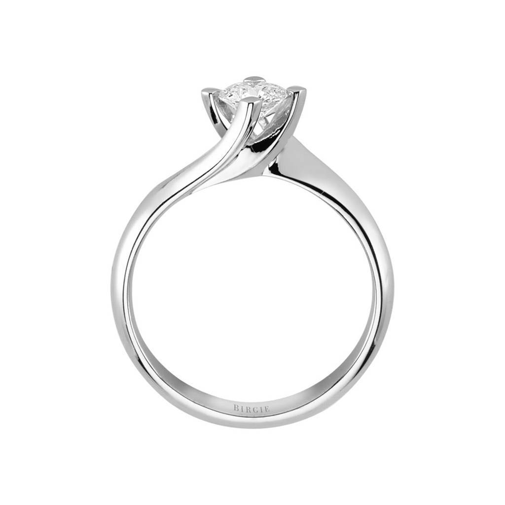 Bague solitaire diamant 0,40 carat