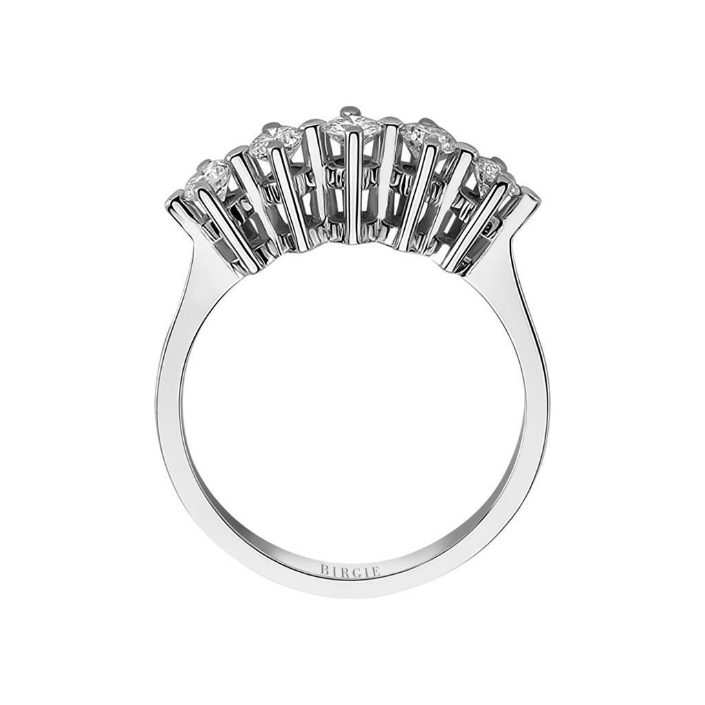 Bague de fiançailles 5 pierres diamant 0,51 carat