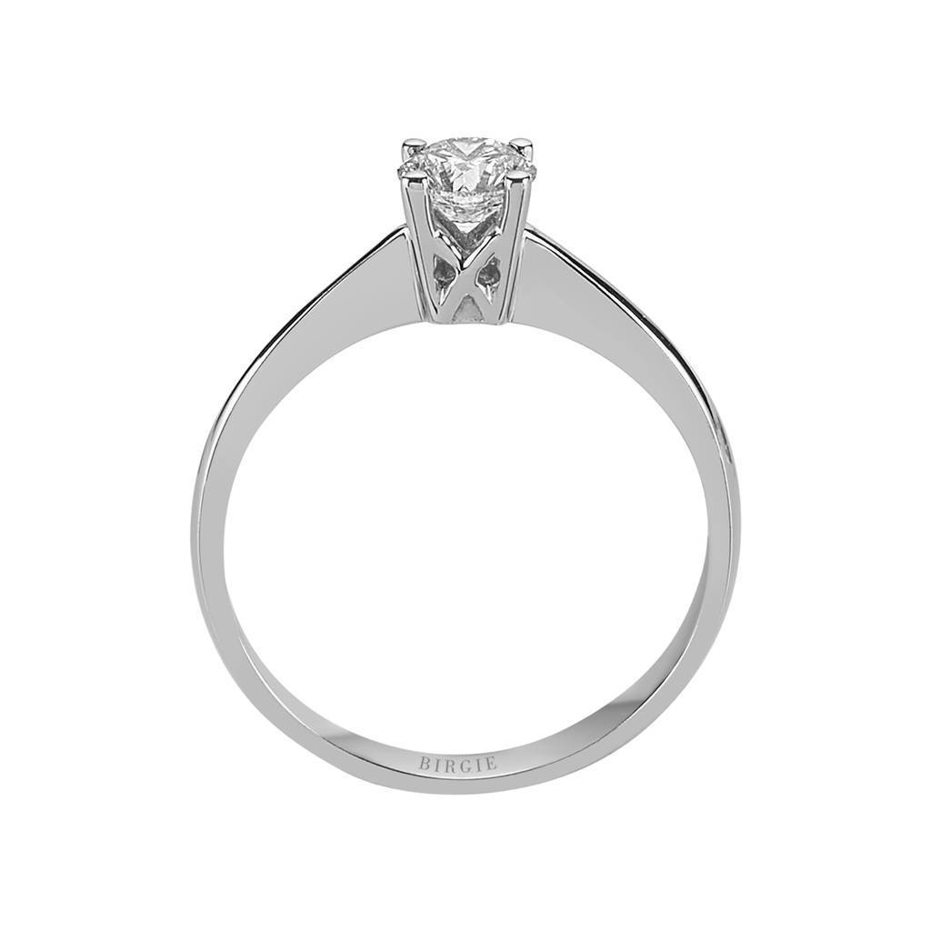 Bague solitaire diamant 0,36 carat